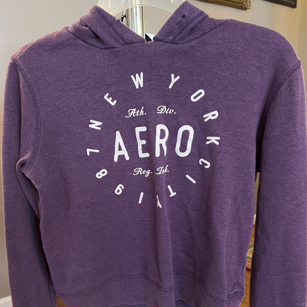 Purple Aeropostale hoodie